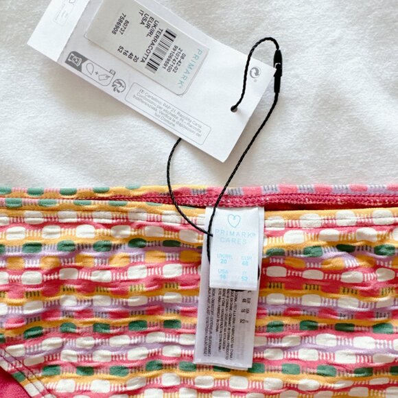 Primark Multi colour side tie bikini bottoms size 16 US New with tags! - Picture 7 of 8